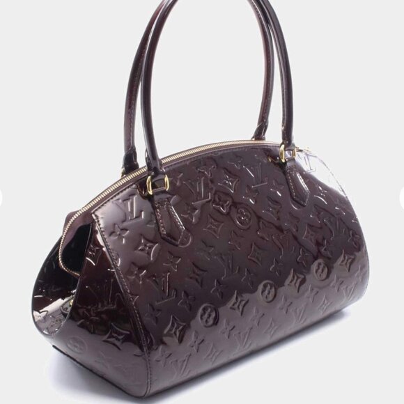 Louis Vuitton Sherwood Monogram Vernis GM Amarante - Picture 1 of 3